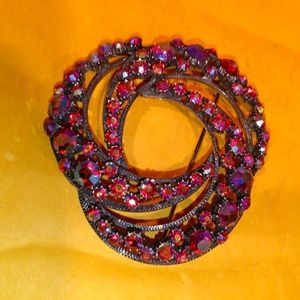 Large Vintage Florenza Brooch